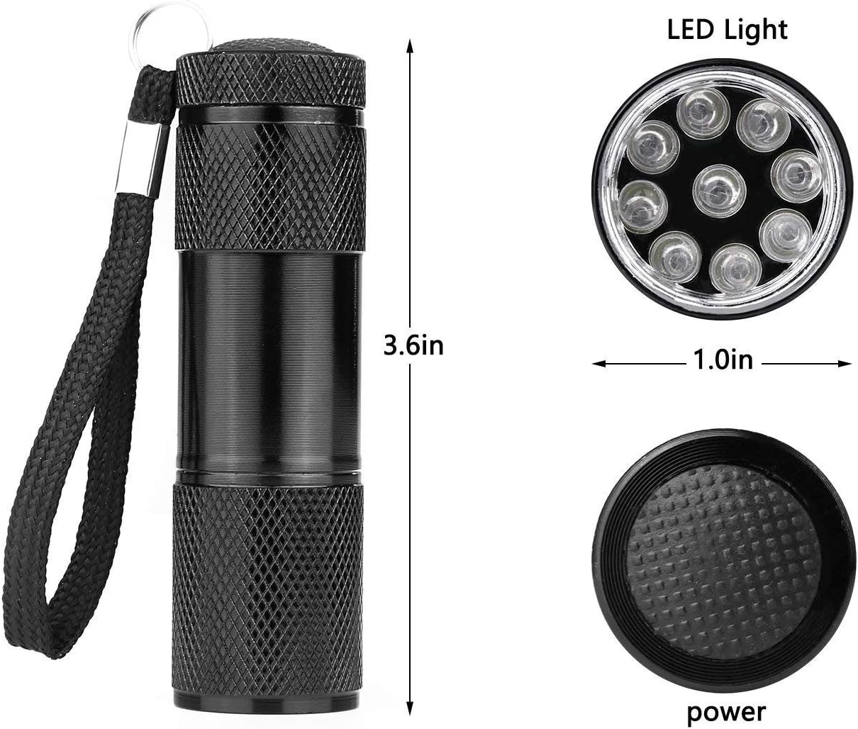 Money detector UV Flashlight